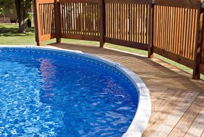 Above Ground Pool Deck Repair